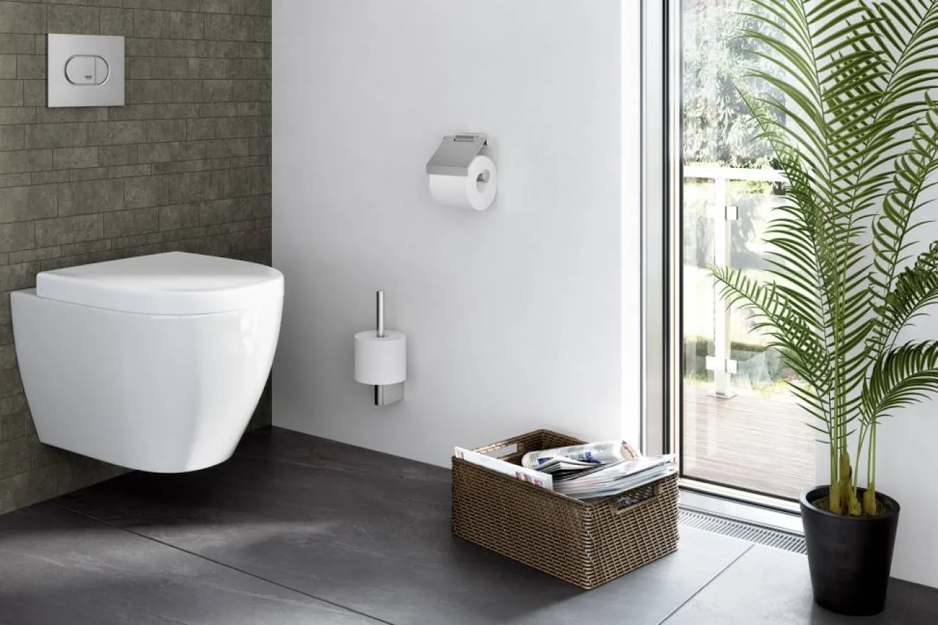 Zack ATORE toilet roll holder with flap 40415 (mat)