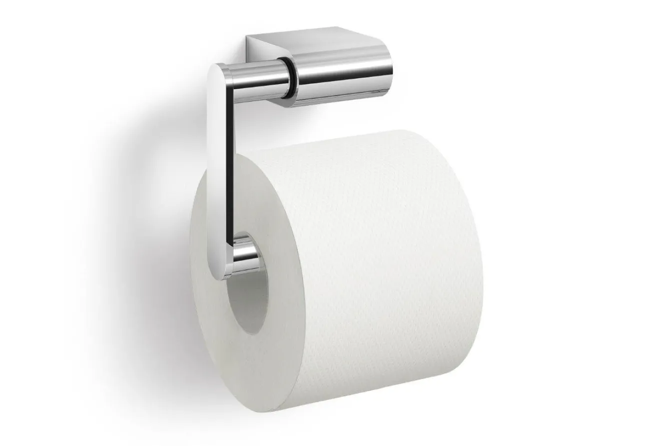 Zack ATORE toilet roll holder wall mounted 40471 (gloss stainless steel)