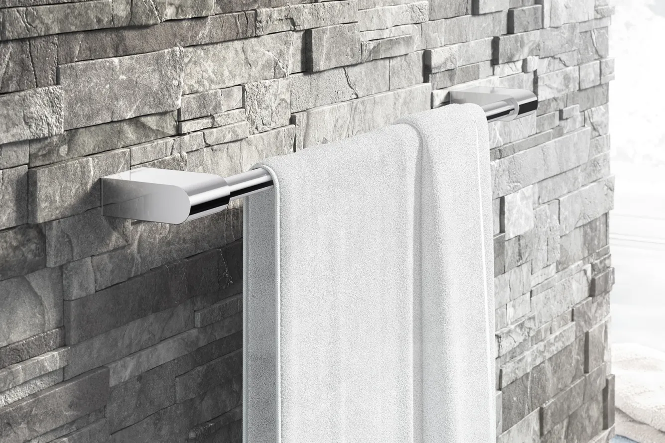 Zack ATORE towel rail 50cm 40459 (polished stainless steel)