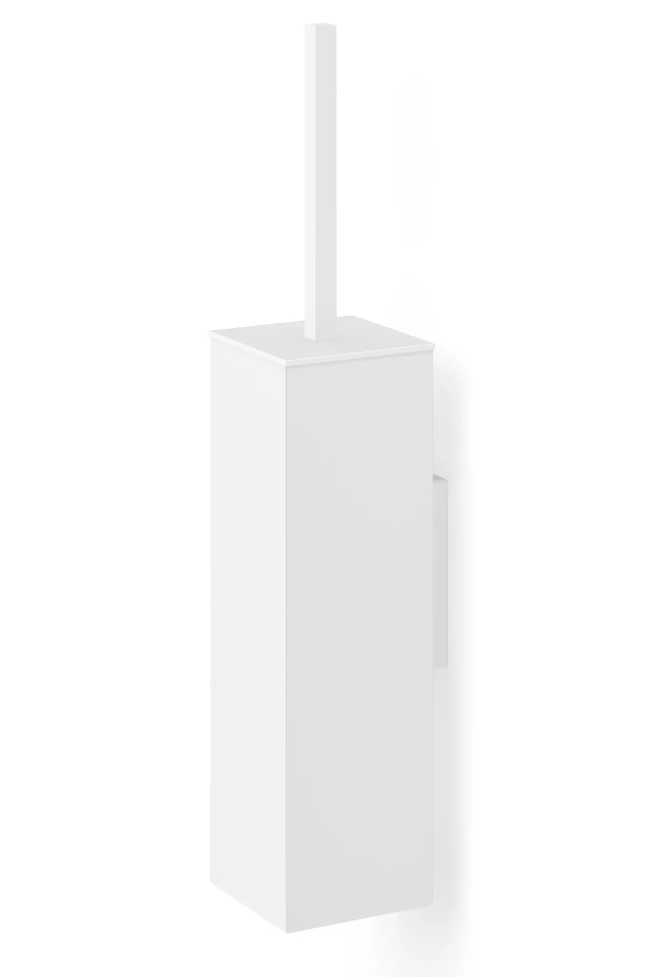 Zack CARVO toilet brush set wall square 40821 (white)