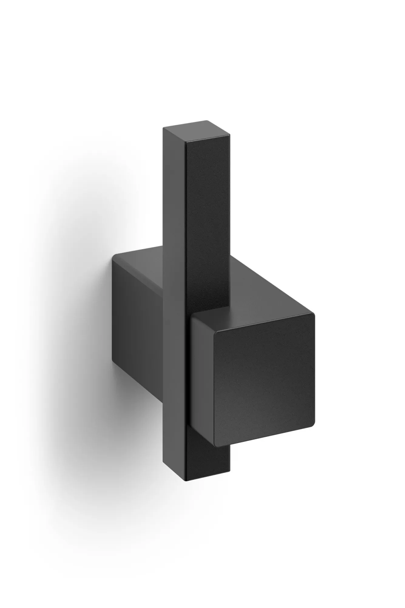 Zack CARVO towel hook 40503 (powder-coated steel, black)