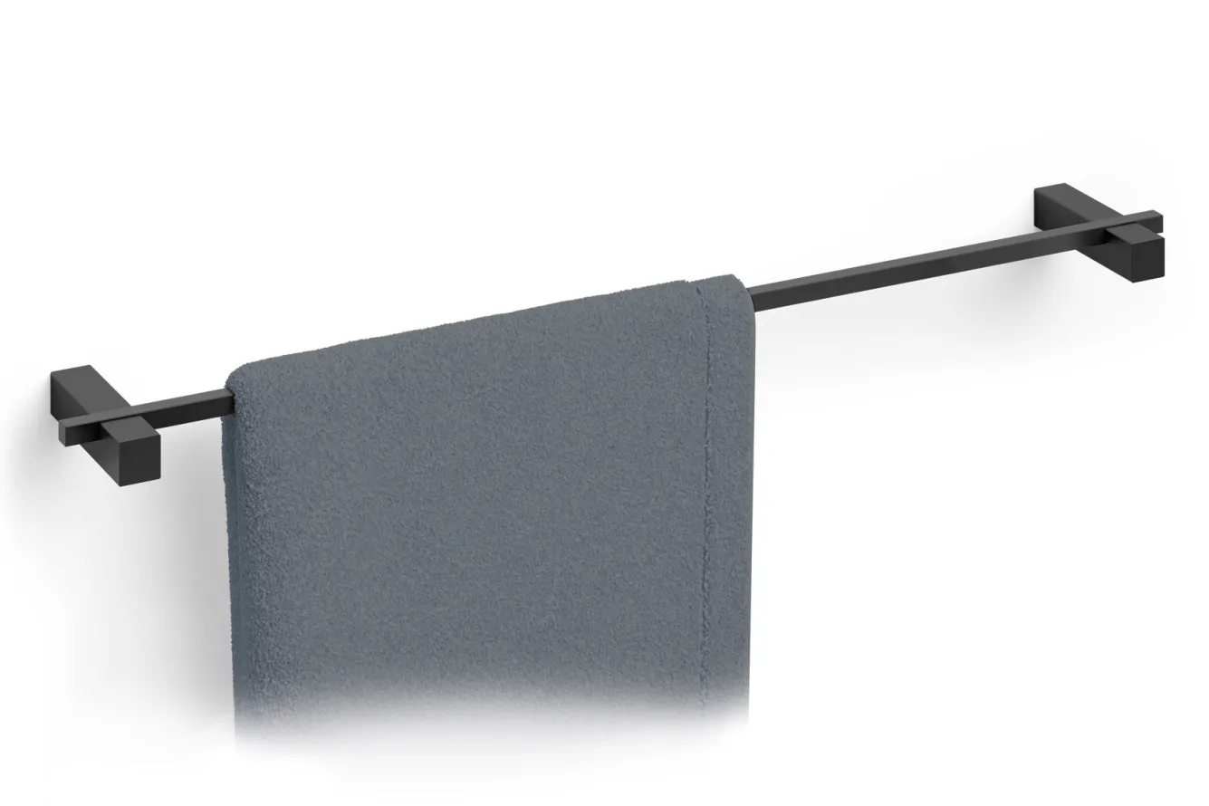 Zack CARVO towel rail 65.8 cm 40502 (black)