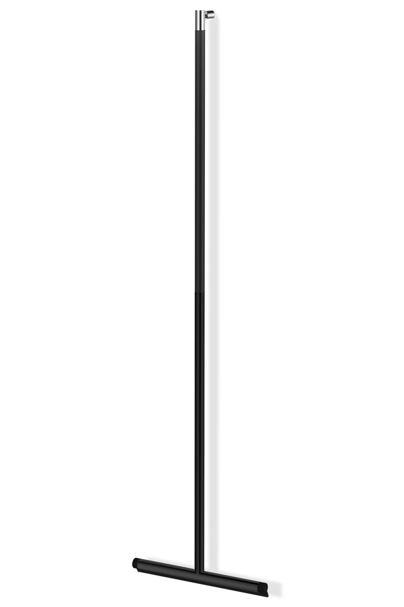 Zack JAZ floor wiper 120 cm with suspension button 40548 (black)