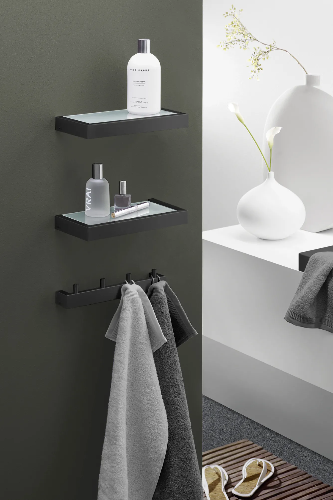 Zack LINEA coat rack 40579 (black)