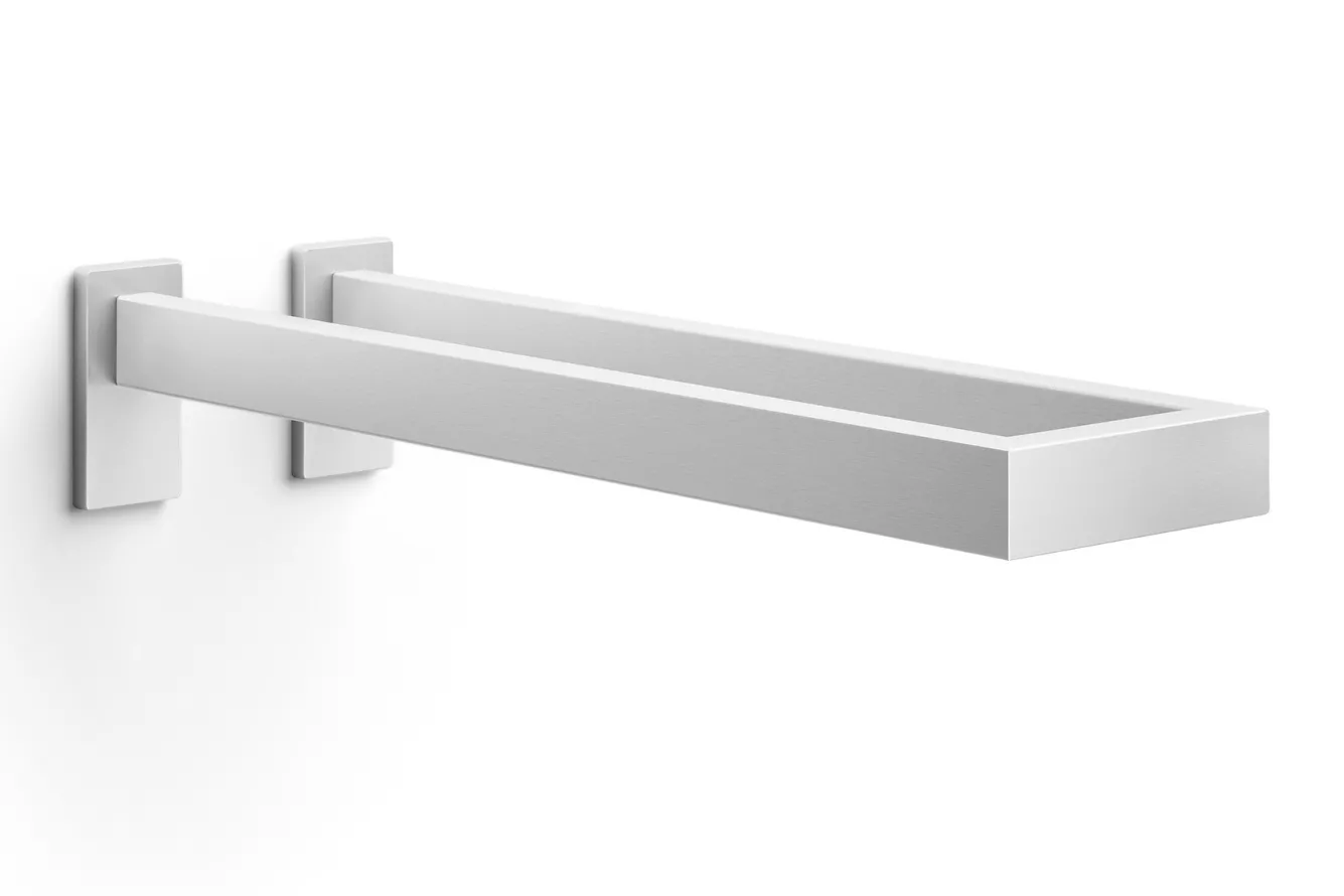 Zack LINEA double towel bar 40398 (mat)