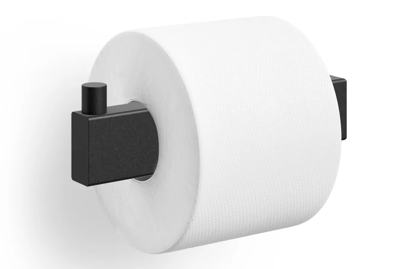 Zack LINEA toilet roll holder 40590 (black)