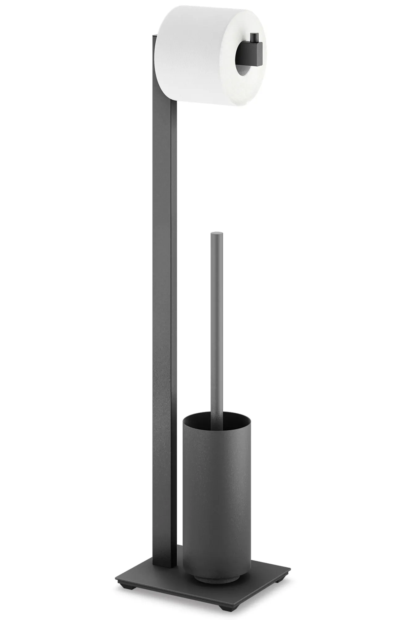 Zack LINEA toilet brush set 40572 (black)