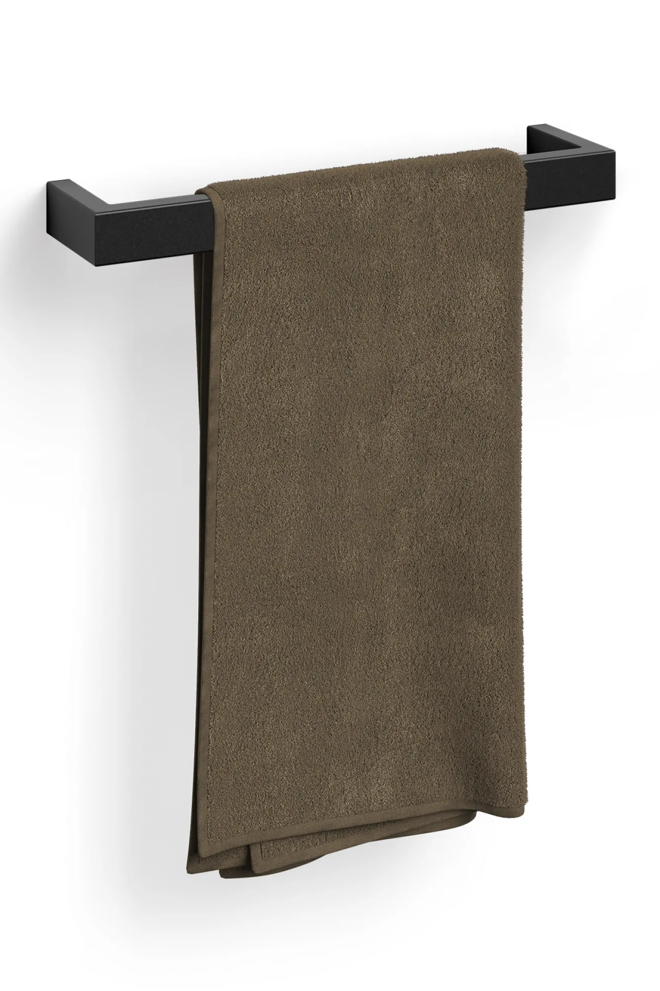 Zack LINEA towel rail 46.5 cm 40577 (black)