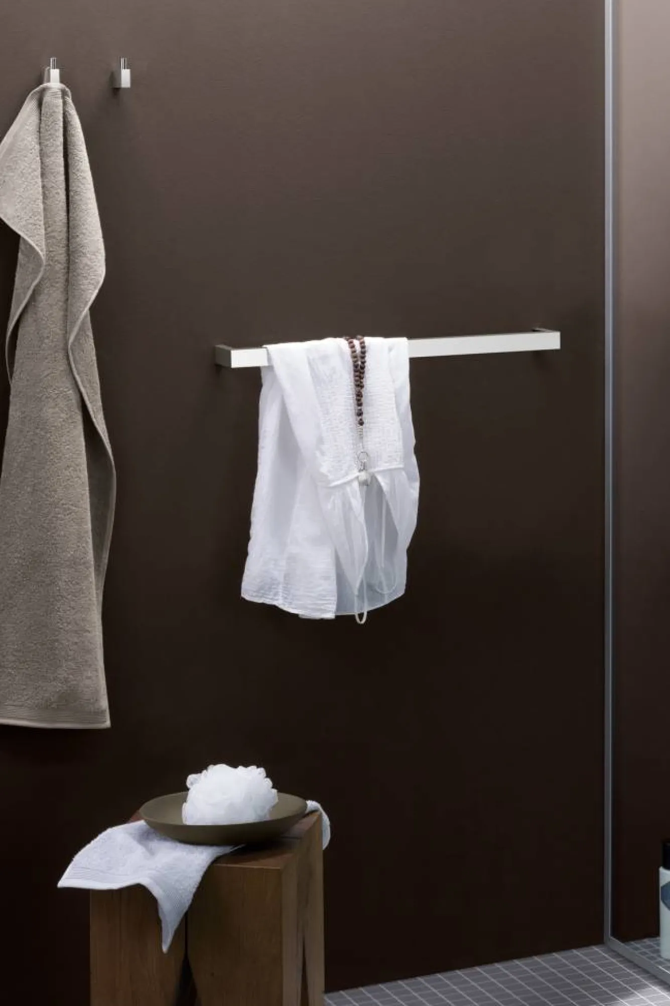 Zack LINEA towel rail 61.5cm 40388 (mat)