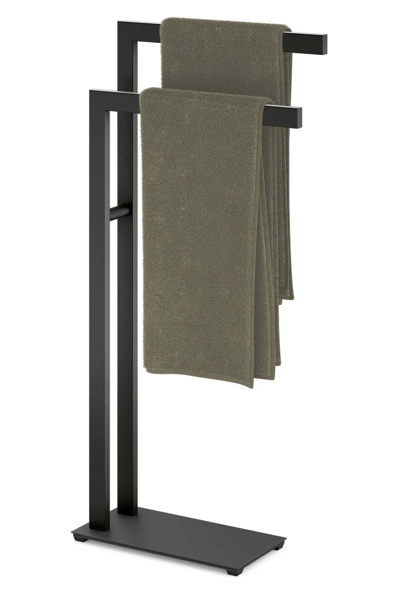 Zack LINEA towel stand 40593 (black)