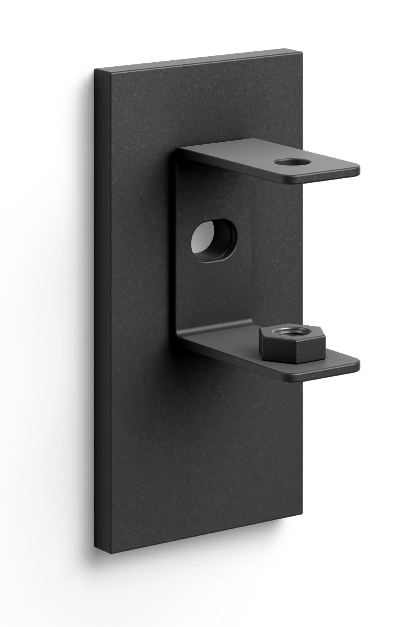 Zack LINEA wall bracket 40585 (black) set/2 pieces