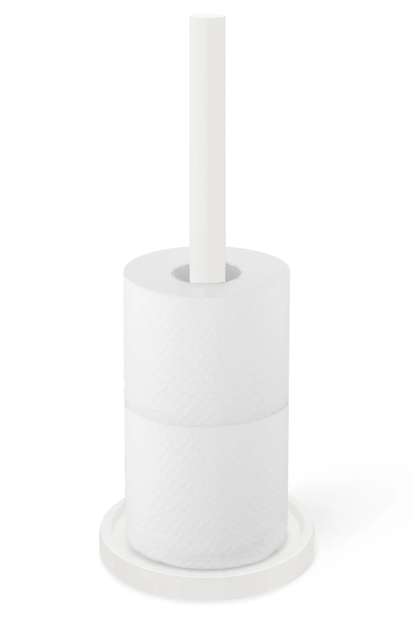 Zack MIMO spare toilet roll holder white (40130)