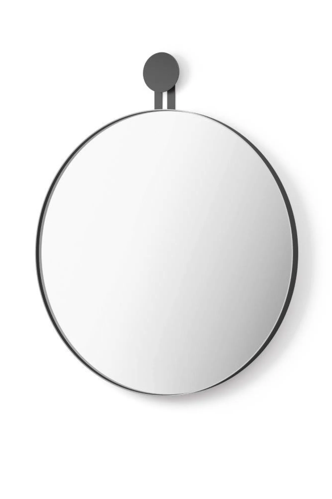 Zack MORMA wall mirror round 50 cm (black) 50640