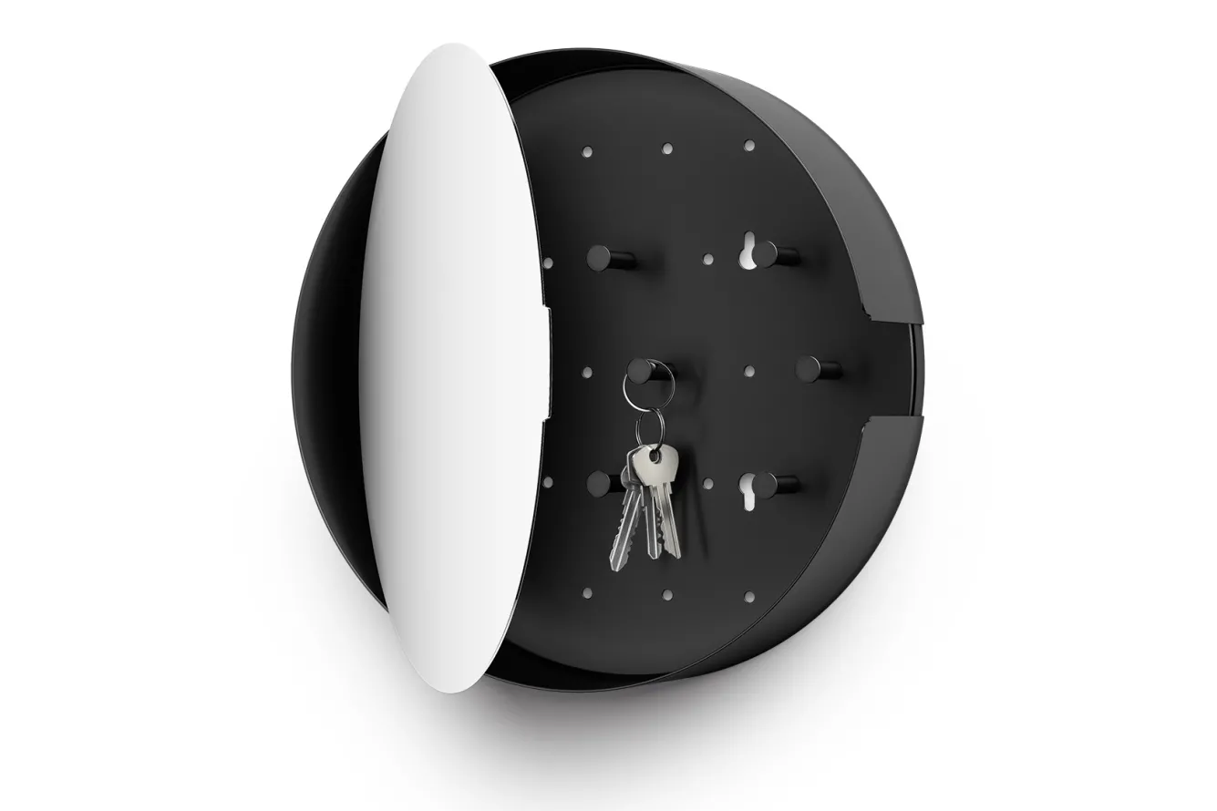 Zack NOLMA key box with mirror 28 cm (black) 50603