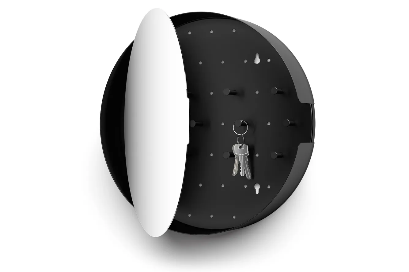 Zack NOLMA key box with mirror 35 cm (black) 50604