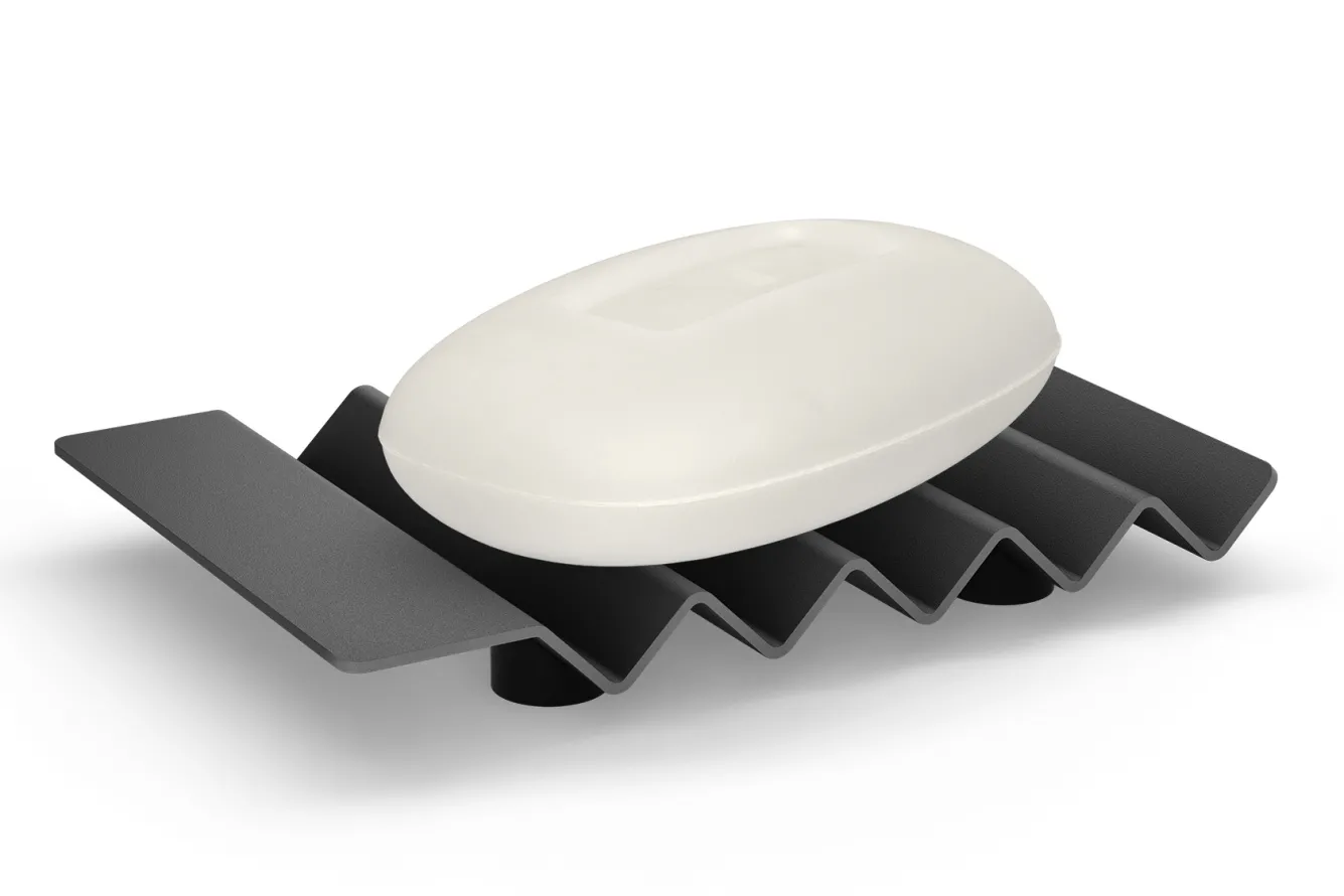 Zack OPETA soap dish 40562 (black)