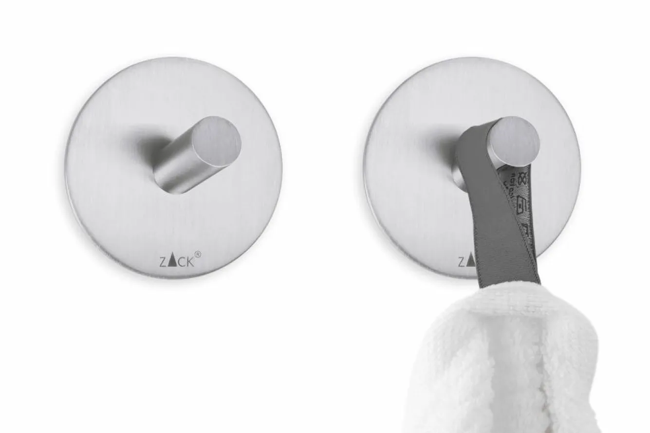 Zack PECO towel hooks self-adhesive (set/2) 40306 (mat)