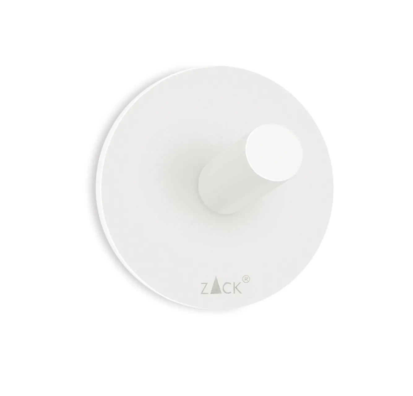 Zack PECO towel hook round self-adhesive 40155 (white)