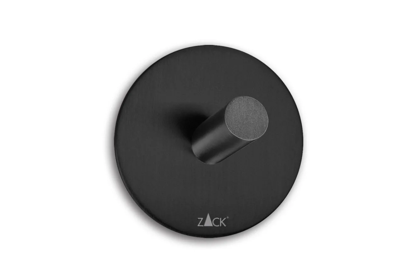 Zack PECO towel hook self-adhesive 40447 (black)