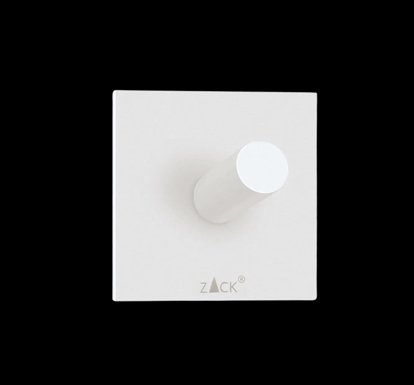 Zack PECO towel hook square self-adhesive 40154 (white)