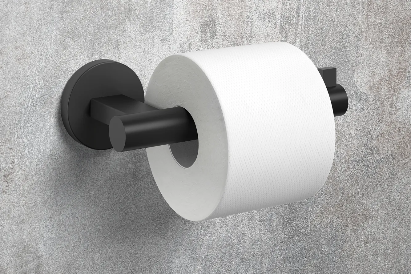 Zack SCALA toilet roll holder 40850 (black)