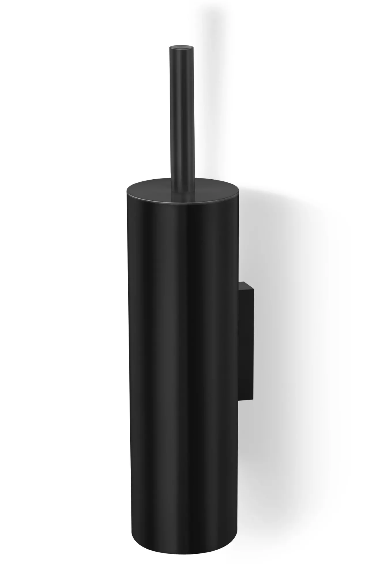 Zack TUBO toilet brush set wall 40448 (black)