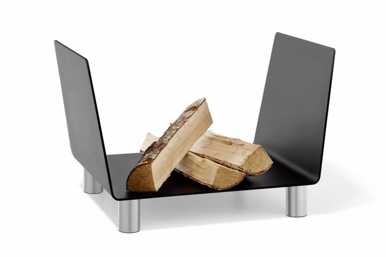 Zack ZALOS hearth firewood 50012 (black powder coated steel)